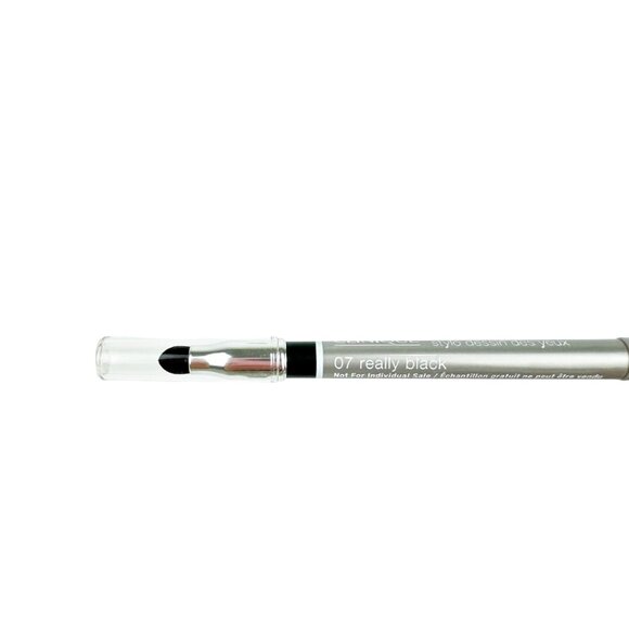 Lot 2x Clinique Quickliner For Eyes Eyeliner Smudger 07 Really Black Full Size - Picture 10 of 12